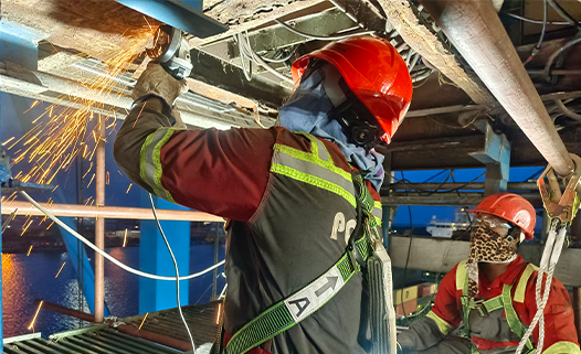 2 QC Retrofit - Boom & Girder Internal Painting, Flange Bolt Replacement & Cabin Refurbishment, Structural NDT Inspection and Rectification, Trolley Wheel Replacement